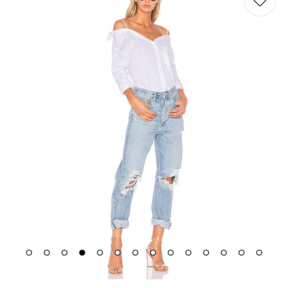 Agolde 90’s mid rise loose fit